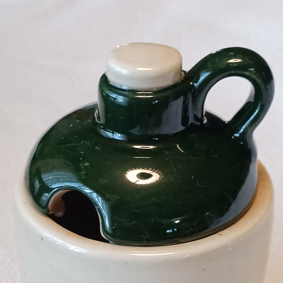 VINTAGE METLOX JAM & MUSTARD BOWL WITH LID POPPYTRAIL CALIFORNIA PROVINCIAL - Picture 3 of 6